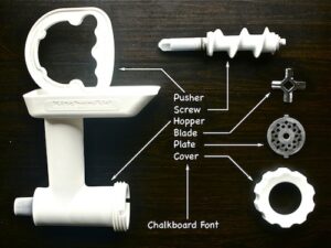 bagian-bagian meat grinder