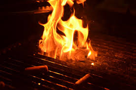 mesin pemanggang barbeque