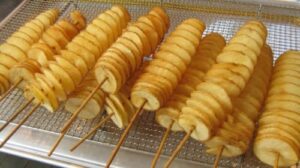 Kentang spiral balik modal