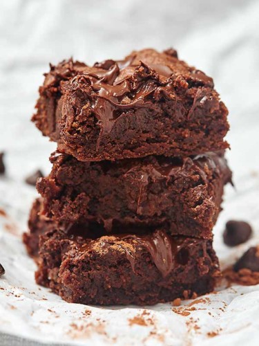 Kue Brownies Hangat