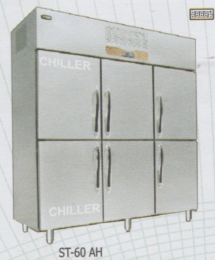Mesin Pendingin (Stainless Steel Ref. Cabinet Upright Chiller) : SKU-845 Mesin Pendingin (Stainless Steel Ref. Cabinet Upright Chiller) : SKU-845