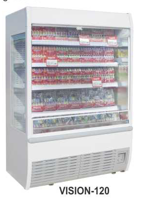 Rak Pendingin Supermarket Datar Kapasitas 1330 Liter (Multideck Opened Chiller) : SKU-8906 Rak Pendingin Supermarket Datar Kapasitas 1330 Liter (Multideck Opened Chiller) : SKU-8906