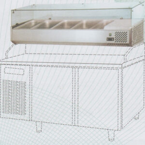 Mesin Pengdingin (Salad Case) : MSC-01