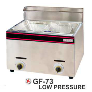 Mesin Penggorengan Gas Portable Kapasitas 10 Liter (Gas Deep Fryer Table Top) : GF-73
