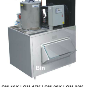 Mesin Pembuat Es Beku (Mesin Ice Scaler) Kapasitas 1000 kg : GM-10K