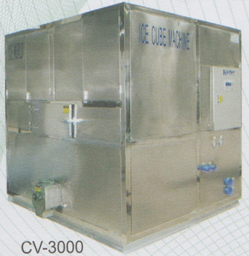Mesin Pembuat Es Batu Kotak (Commercial Ice Cube Machine) Kapasitas 3000 Kg : SKU-712 Mesin Pembuat Es Batu Kotak (Commercial Ice Cube Machine) Kapasitas 3000 Kg : SKU-712