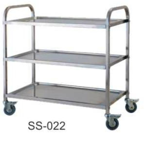 Meja Dorong Restoran Pengantar Makanan (Service Stand Trolley) : SS-022