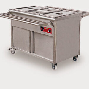 Mesin Pemajang Makanan Free Standing Ukuran Kecil (Electric Bain Marie) : BS-3W