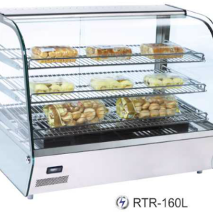 Alat Penghangat Makanan Listrik Pintu Belakang Geser (Display Warmer) Ukuran  Besar : RTR-160L