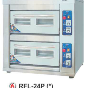 Alat Pemanggang Pizza Kapasitas Besar (Gas Pizza Deck Oven) : RFL-24P Alat Pemanggang Pizza Kapasitas Besar (Gas Pizza Deck Oven) : RFL-24P