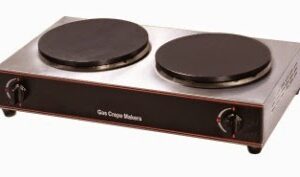 Mesin Crepes Gas 2 Tungku (Gas Crepe Maker) : GJB-35-2