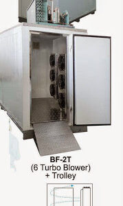 Mesin Pengawet Makanan Beku Kapasitas Besar (Blast Freezer) : BF-2T