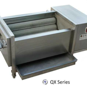 Mesin Pencuci Buah Kapasitas 1.2 Ton (Brush Roller Root Fruit Washer Peeler) : QX-608