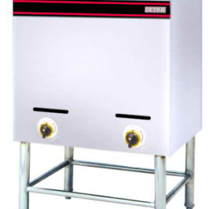 Mesin Penggorengan Gas 2 Tangki Kapasitas 14 Liter (Gas Deep Fryer Free Standing) : GF-75