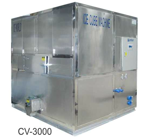 Mesin Pembuat Es Batu Kotak (Commercial Ice Cube Machine) Kapasitas 2000 Kg : SKU-709 Mesin Pembuat Es Batu Kotak (Commercial Ice Cube Machine) Kapasitas 2000 Kg : SKU-709