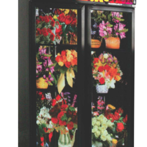 Lemari Bunga 2 Pintu (Flower Showcase) : EXPO-1050F