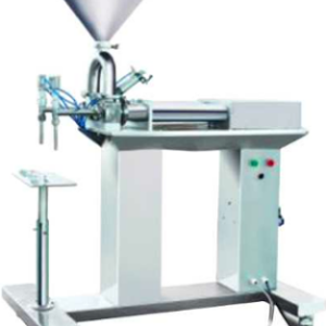 Mesin Filling Pasta Semi Auto Double Nozzles (Filler Machine For Paste) : GCG-BL-2