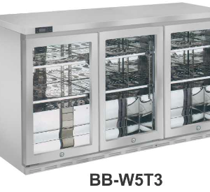 Lemari Pendingin Minuman Bar 3 Pintu (Back Bar Bottle Cooler) : BB-W5T3