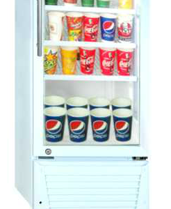 Mesin Pendingin Minuman 1 Pintu (Display Cooler) Kapasitas 130 Liter : EXPO-136