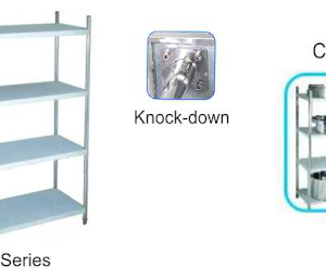 Rak Susun Dapur Stainless Steel Ukuran Kecil (Storage Rack) : SR-120