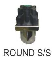 Kaki Meja Stainless Steel (Adjustable Feet) Bentuk Bulat : RSS