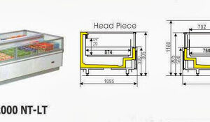 Mesin Pendingin Supermarket (Supermarket Refrigeration Cabinet) : O2NLT