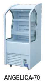 Rak Pendingin Supermarket Lengkung Ukuran Kecil (Multideck Opened Chiller) : ANGELICA-70