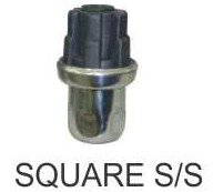 Kaki Meja Stainless Steel (Adjustable Feet) Bentuk Persegi : SSS