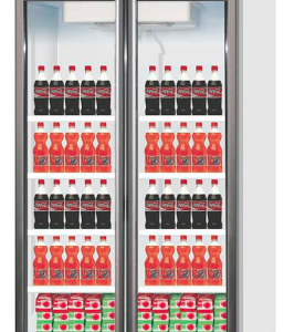 Mesin Pendingin Minuman 2 Pintu (Display Cooler) Kapasitas 500 Liter : EXPO-600AH/CN