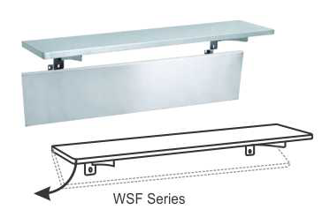 Rak Dinding Tempel Papan Ukuran Besar (Stainless Steel Solid Wall Shelf) : SKU-6769 Rak Dinding Tempel Papan Ukuran Besar (Stainless Steel Solid Wall Shelf) : SKU-6769