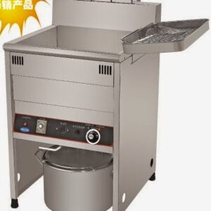 Mesin Penggorengan 1 Tangki Kapasitas 23 Liter (Gas Deep Fryer Free Standing) : AT-23CEA
