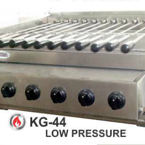 Alat Pemanggang BBQ 6 Tungku Besar Dengan 12 Tusukan (Khusus Sate) : KG-44