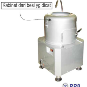 Mesin Pengupas Kentang Ukuran Kecil (Mesin Potato Peeler) : PP-8
