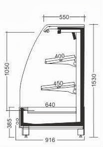 Mesin Pendingin (Supermarket Refrigeration Cabinet) : SKU-4974 Mesin Pendingin (Supermarket Refrigeration Cabinet) : SKU-4974