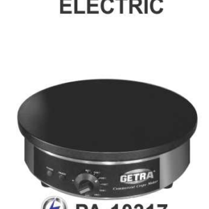 Alat Pembuat Crepes Listrik (Crepes Machine) : PA-10317