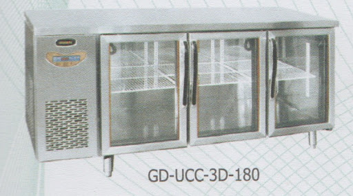 Mesin Penyimpan Makanan (Glass Door S/S Under Counter) : SKU-857 Mesin Penyimpan Makanan (Glass Door S/S Under Counter) : SKU-857