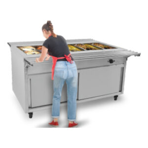 Penghangat Makanan Listrik (Free Standing w/ Cabinet) : TSDGNTC-145