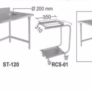 Meja Dapur Stainless (S/S Sorting Table) : ST-120