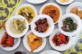 tempat display makanan