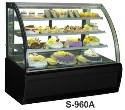 Mesin Pemajang Kue Kaca Cembung 3 Rak (Cake Showcase) Kapasitas 500 Liter : SKU-615 Mesin Pemajang Kue Kaca Cembung 3 Rak (Cake Showcase) Kapasitas 500 Liter : SKU-615