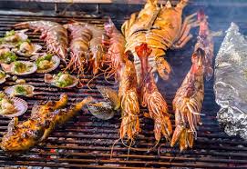 alat pemanggang bbq dengan penyaring minyak