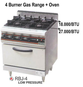 kompor gas dengan oven