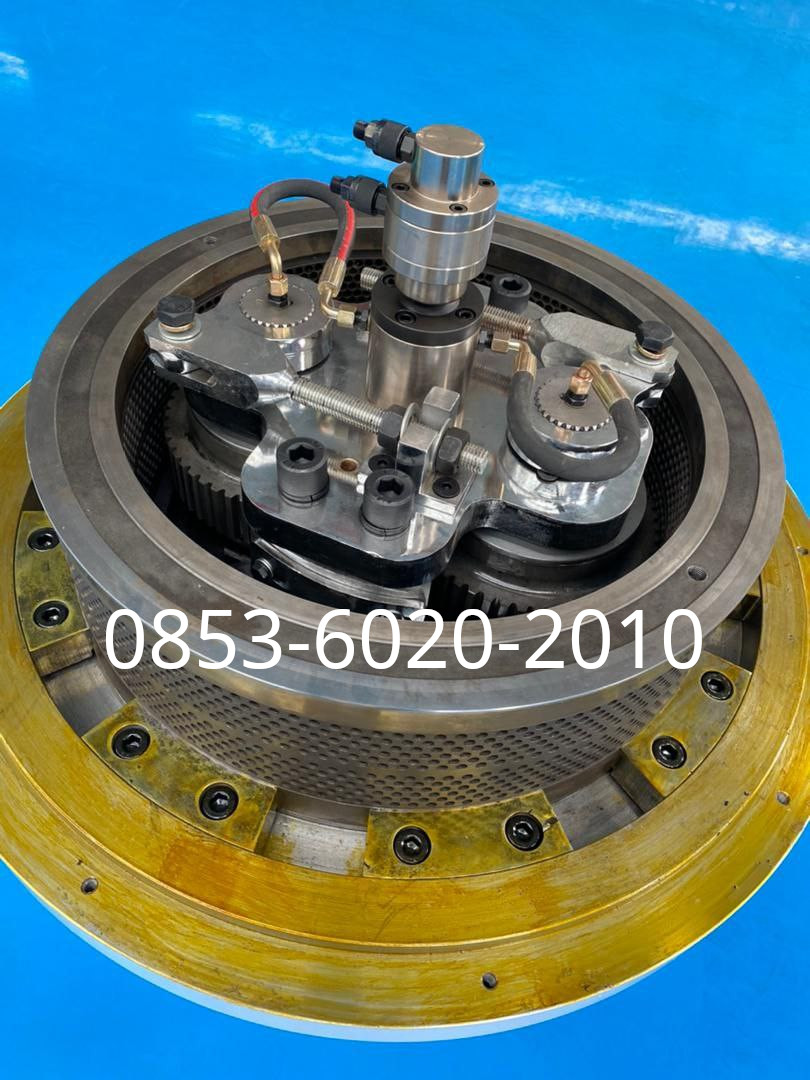 desain mesin pelet kayu roller putar