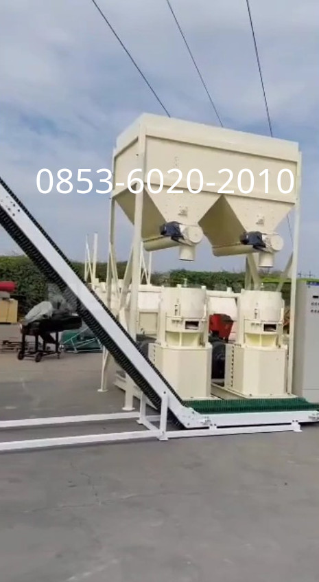 mesin pelet sekam padi kapasitas besar